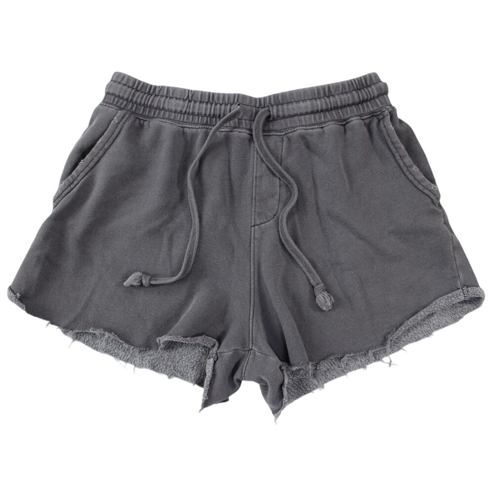 Arizona Jean Co Gray Raw Hem Sweat Shorts Size Medium
